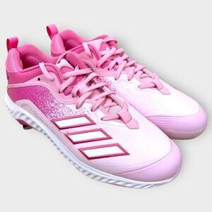 Adidas Icon Bounce 6 “Mothers Day” Pink Mens Baseball Cleats GZ0443 size 8.5 New